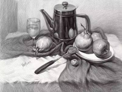 素描静物写生的五大要点与日用陶瓷制品销售的艺术共通性